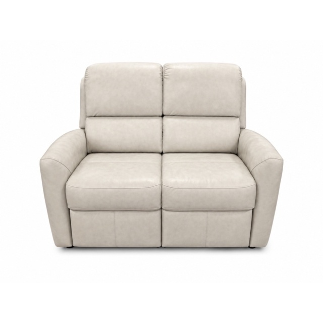 G Plan Hamilton 2 Seater Sofa in Regent Chalk Leather - image 1