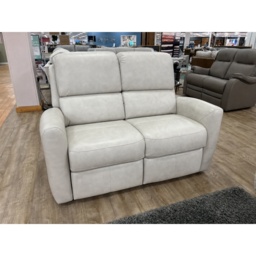 G Plan Hamilton 2 Seater Sofa in Regent Chalk Leather - thumbnail 2