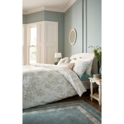 Laura Ashley Lockwood Duvet Set - Natural Sage - Double - thumbnail 4