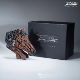 Edge Horse Bust Miniature Sculpture - thumbnail 4