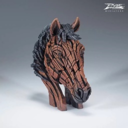 Edge Horse Bust Miniature Sculpture - thumbnail 3