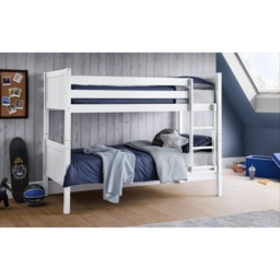Julian Bowen Bella Bunk Bed - White - thumbnail 1