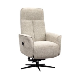 G Plan Odense Elevate Chair with Headrest - Fabric Grade A - Black Base - Yes - thumbnail 3