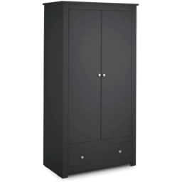 Julian Bowen Radley Wardrobe - Anthracite - thumbnail 1