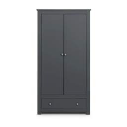 Julian Bowen Radley Wardrobe - Anthracite - thumbnail 2