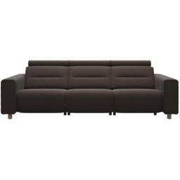 Stressless Emily 3 Seater Power Recliner Sofa With Wide Arms - Velaro Leather - thumbnail 1