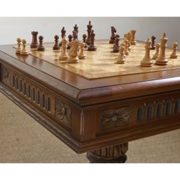 Wood Bros Old Charm Square Games Table OC2446 - Classic Finish - thumbnail 3