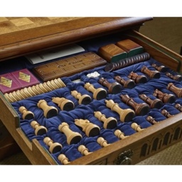 Wood Bros Old Charm Square Games Table OC2446 - Classic Finish - thumbnail 4