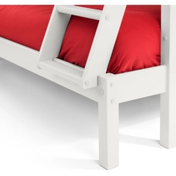 Julian Bowen Merlin Triple Sleeper Bunk Bed - Surf White - thumbnail 6