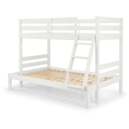 Julian Bowen Merlin Triple Sleeper Bunk Bed - Surf White - thumbnail 2