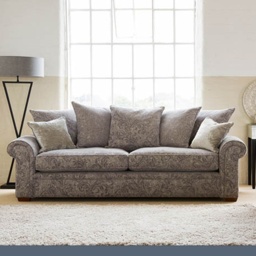Parker Knoll Amersham Pillow Back Grand 3 Seater Sofa - Fabric Grade C - thumbnail 1