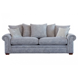 Parker Knoll Amersham Pillow Back Grand 3 Seater Sofa - Fabric Grade C - thumbnail 3
