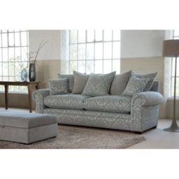 Parker Knoll Amersham Pillow Back Grand 3 Seater Sofa - Fabric Grade C - thumbnail 2