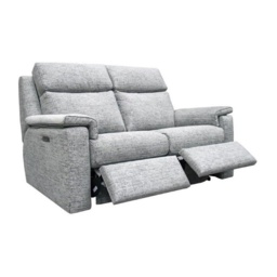 G Plan Ellis 2 Seater Recliner Sofa - Electric with Headrest and Lumbar Support - Fabric Grade W - thumbnail 5