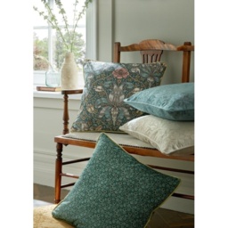 William Morris At Home Spring Thicket Cushion 45cm - Mineral - thumbnail 1