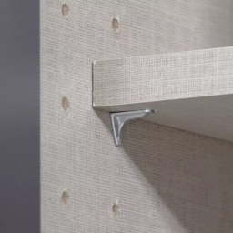 Korbach Stone Grey and Metallic Grey 261cm Sliding Door Wardrobe - thumbnail 6