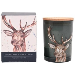 Meg Hawkins Candle Stag - Elderflower and Pear Blossom - 250g - thumbnail 2