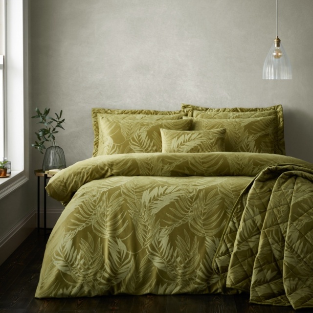 Portfolio Woburn Duvet Set - Olive - King - image 1