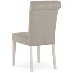 Montreal Pebble Grey Fabric Dining Chair Pair - thumbnail 3