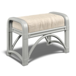 Daro Heathfield Grey Wash Footstool - Fabric Grade A - thumbnail 2