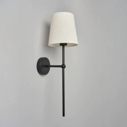 BHS USB-C Rechargeable Shaded Wall Light - Black - thumbnail 3