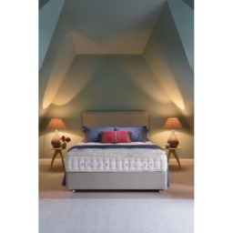 Hypnos Apsley Pillow Top Mattress and Divan Set - 120cm Small Double - 4 Drawers - Platform Top - Standard Fabric
