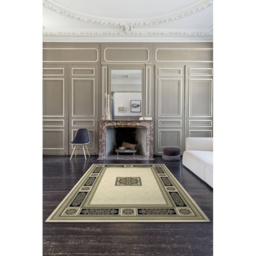 Mastercraft 057-0801/6223 Da Vinci Rug - Ivory/Black - 160x230cm - thumbnail 3