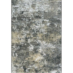 Mastercraft Canyon Polyester Heatset Rug 52071/2535 - Charcoal Grey - 133x195cm - thumbnail 1