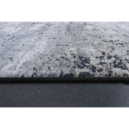 Mastercraft Canyon Polyester Heatset Rug 52071/2535 - Charcoal Grey - 133x195cm - thumbnail 4