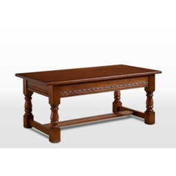 Wood Bros Old Charm Rectangular Coffee Table OC2683 - Traditional Finish - thumbnail 1