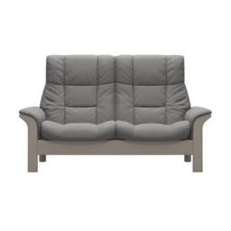Stressless Buckingham High Back 2 Seater Recliner Sofa - Paloma Leather