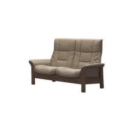 Stressless Buckingham High Back 2 Seater Recliner Sofa - Paloma Leather - thumbnail 3