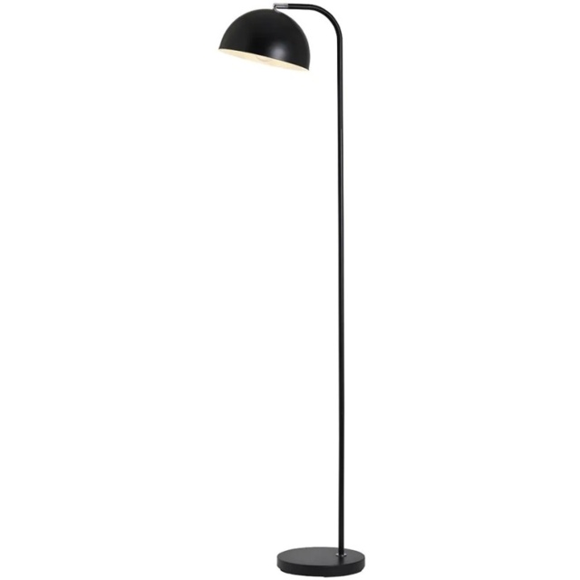 BHS Travis Arc Floor Lamp - Matt Black - image 1