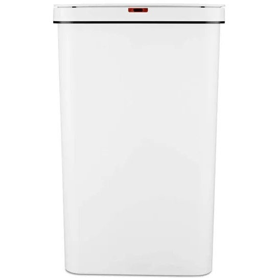 Tower 50L Rectangular Sensor Bin - White - image 1
