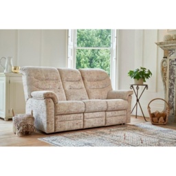 G Plan Ledbury 3 Seater Recliner Sofa - Leather Grade H - Double Manual - thumbnail 2