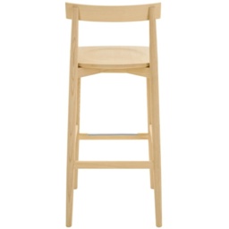 Ercol Upholstered Lara Bar Stool With Back 75cm - Fabric Grade U - thumbnail 5