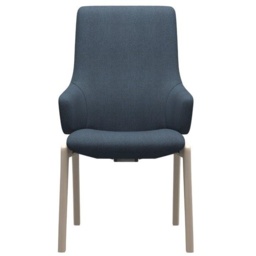 Stressless Laurel High Back D100 Dining Chair With Arms - Paloma Leather - Large