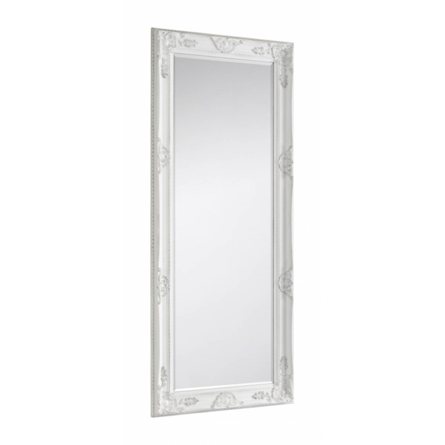 Julian Bowen Palais White Lean-To Dress Mirror - image 1