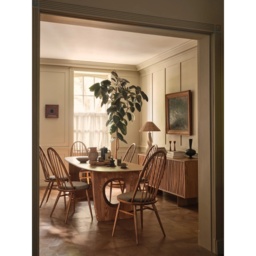 Ercol Upholstered Quaker Dining Chair - Fabric Grade C - thumbnail 4