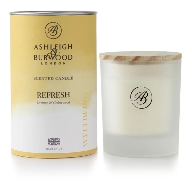 Ashleigh and Burwood Wellbeing Scented Candle Refresh - 140g