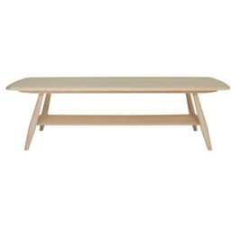 Ercol Originals Rectangular Coffee Table - Wood Finish - thumbnail 1