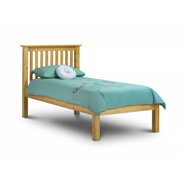 Julian Bowen Bed Barcelona Low Foot End Pine - Single - image 1