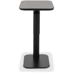 Sully Sintered Stone Gas Lift Adjustable Sofa Table - Grey - thumbnail 4