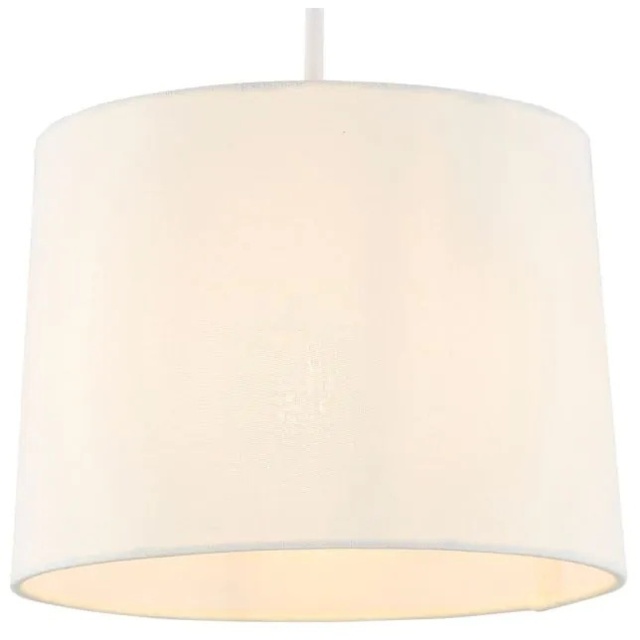 BHS Mira Easy Fit Linen Light Shade 25cm - Natural - image 1