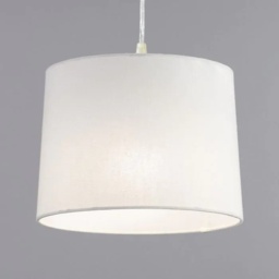 BHS Mira Easy Fit Linen Light Shade 25cm - Natural - thumbnail 2