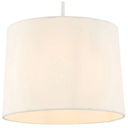 BHS Mira Easy Fit Linen Light Shade 25cm - Natural - thumbnail 1