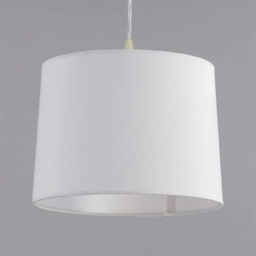 BHS Mira Easy Fit Linen Light Shade 25cm - Natural - thumbnail 3