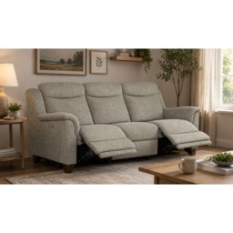 Parker Knoll Manhattan 25 3 Seater Power Recliner Sofa Modular - Fabric Grade C - Double Power - Without Heated Seats - thumbnail 1