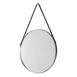Julian Bowen Opera Round Mirror - Pewter - thumbnail 2