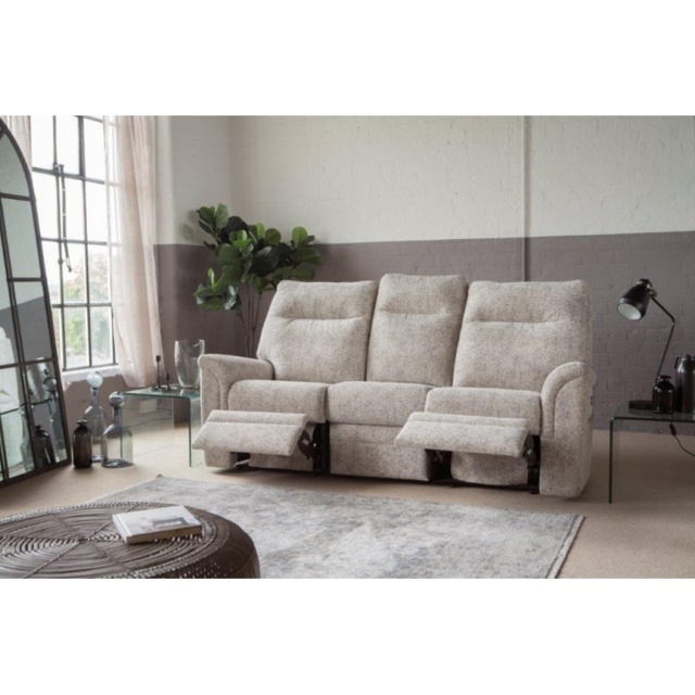 Parker Knoll Hudson 23 3 Seater Power Recliner Sofa - Double Power with Adjustable Lumbar, Headrest and USB Ports - Leather - image 1